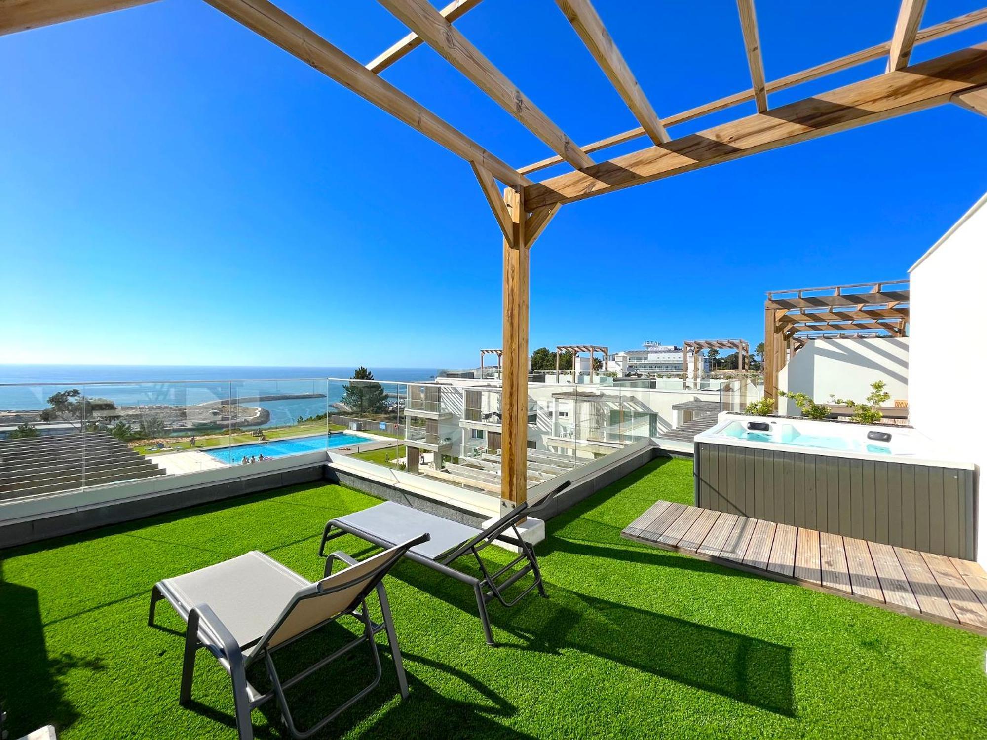 נאזרה Mar A Vista - Condominium With Pool, Gym And Sea Views חדר תמונה